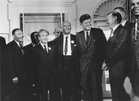 Civil Rights Leaders Meet With John F. Kennedy