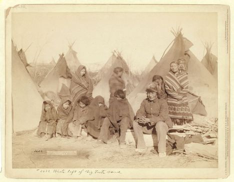 Survivors of Wounded Knee Massacre, 1891
