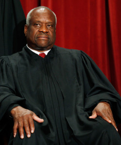 Associate Justice Clarence Thomas in September 29, 2009